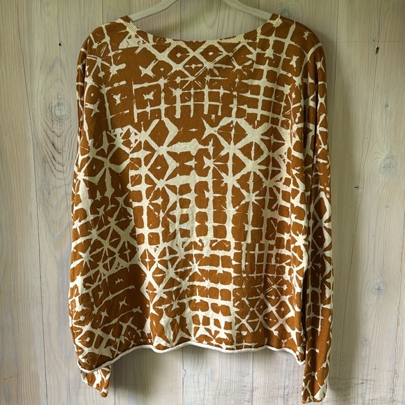 NWOT Garnet Hill Silk Cotton Knit Top Size M - Picture 2 of 7